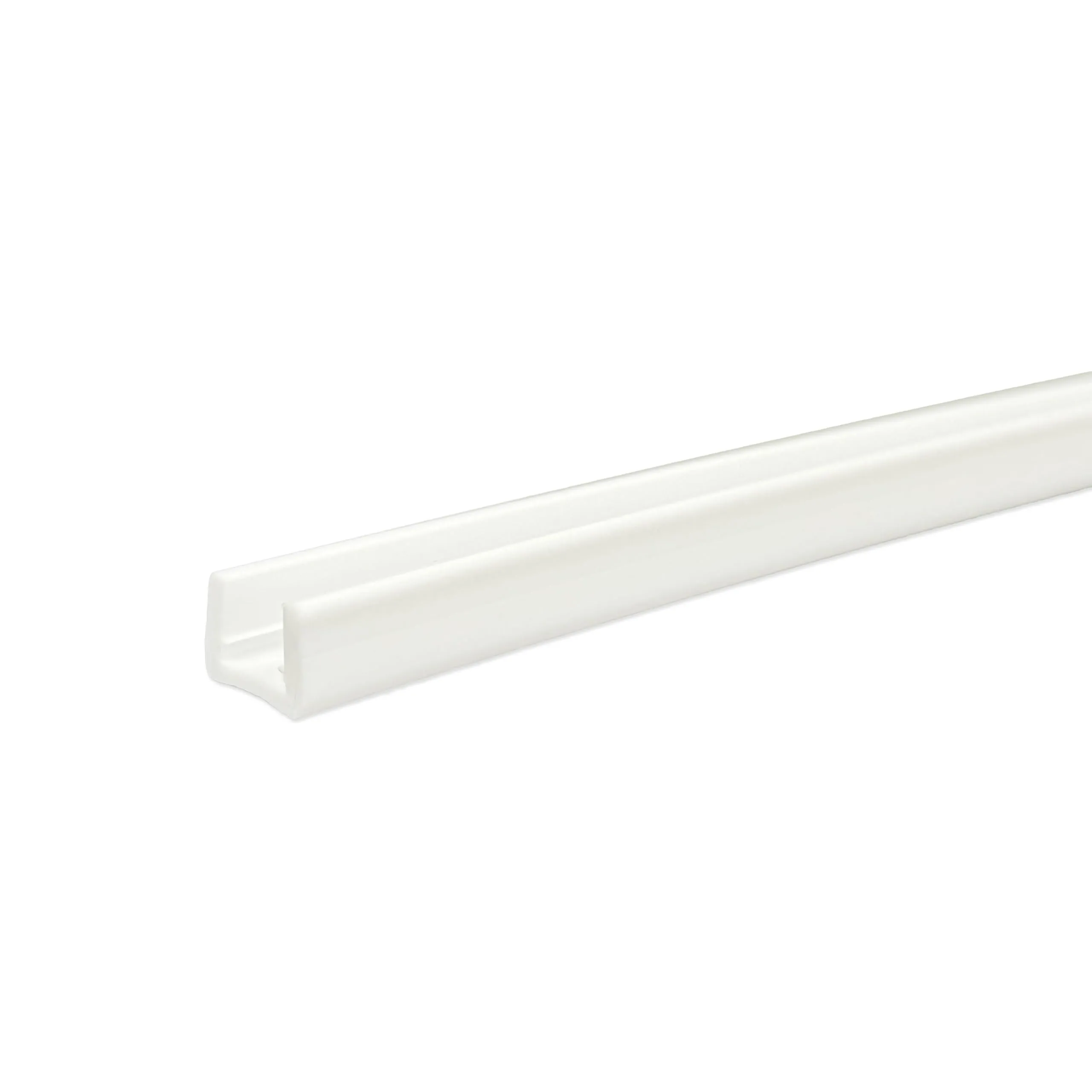 Shadow-Caster 1M Plastic Track for SCM-AL-Mini-LED Strips - White/Opaque