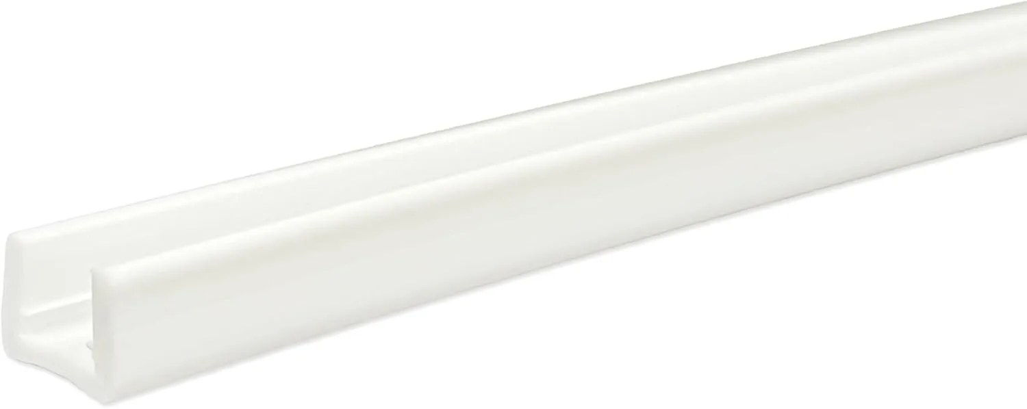 Shadow-Caster 1M Plastic Track for SCM-AL-Mini-LED Strips - White/Opaque