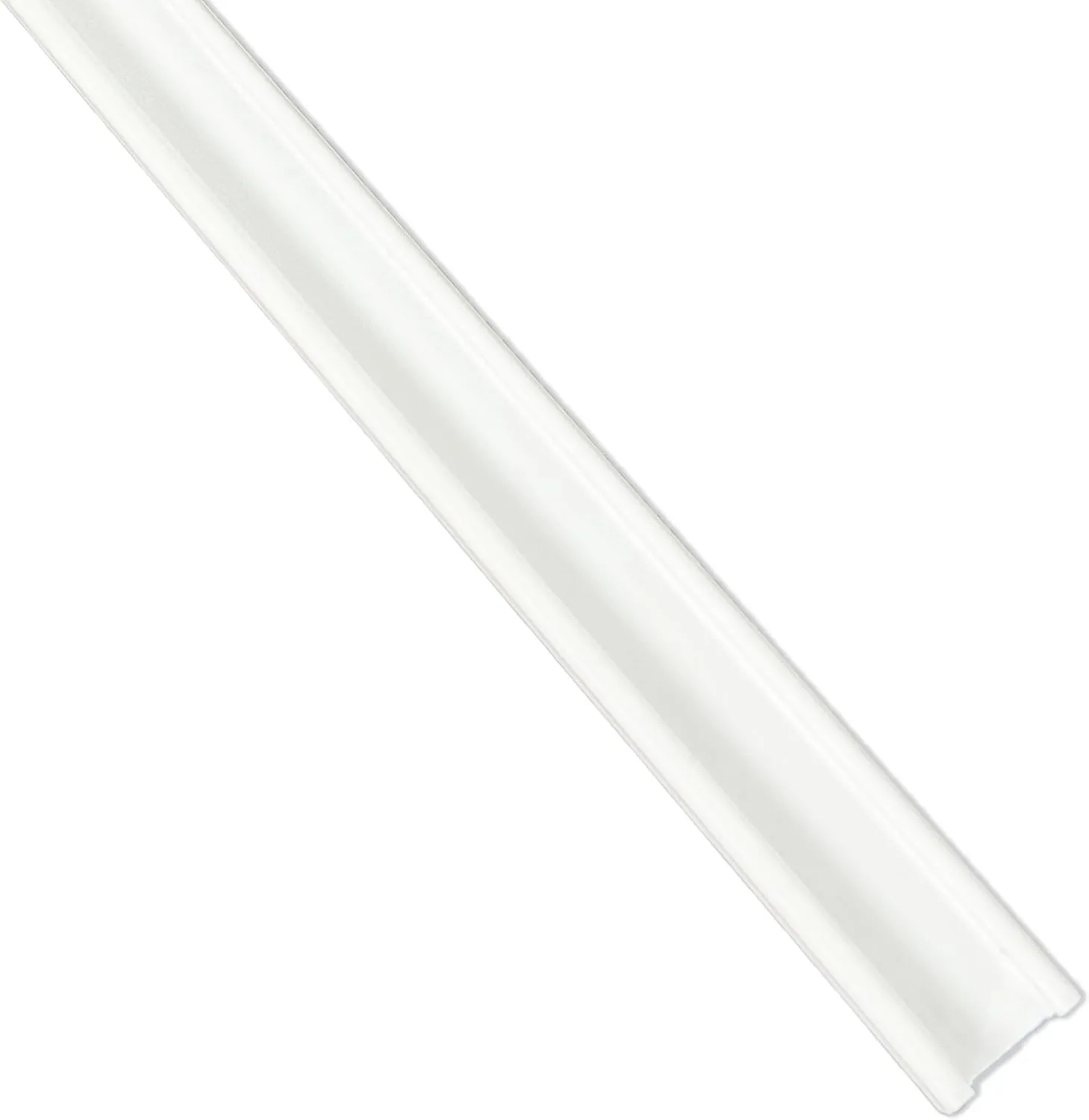 Shadow-Caster 1M Plastic Track for SCM-AL-Mini-LED Strips - White/Opaque