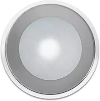 Shadow-Caster DLX Series Down Light - White Housing - RGB - Chrome Bezel