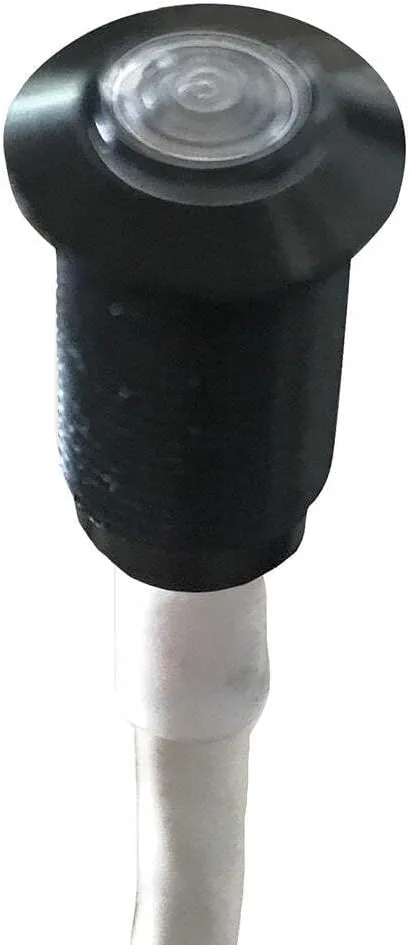 Shadow-Caster Round Accent Light RGB Black Anodized Aluminum Housing