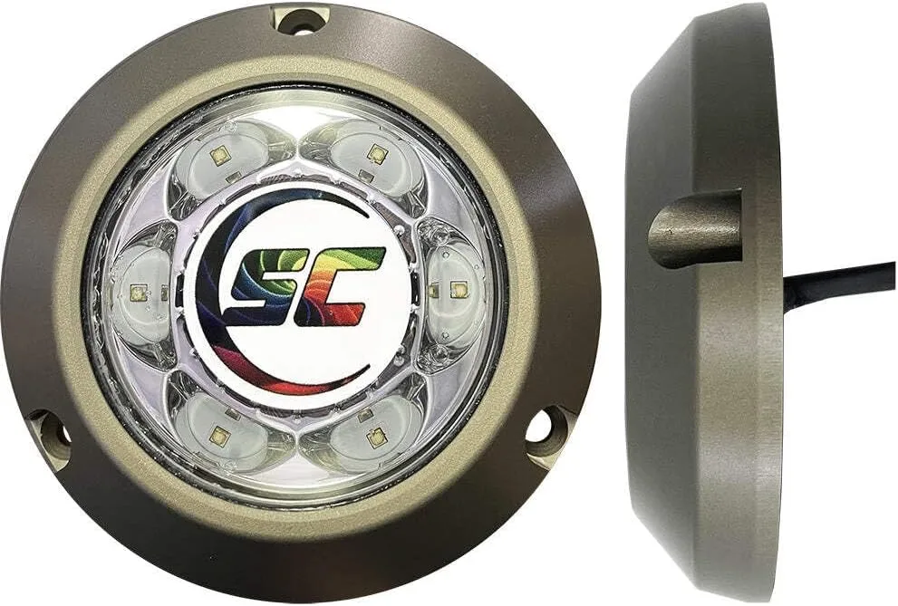 Shadow-Caster SC3 Series Underwater Light - Full-Color Change - 12-Color Standard or Unlimited Colors w/Shadow-NET