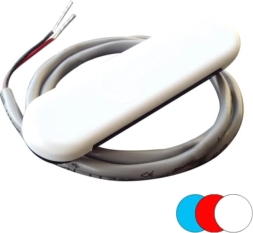 Shadow-Caster Multi-Color Courtesy Light w/2' Lead Wire White Abs Cover
