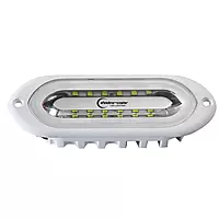 Shadow-Caster SCM-SL Series Flush Mount Spreader Light - White Housing - White/Blue/Red