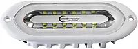 Shadow-Caster SCM-SL Series Flush Mount Spreader Light - White Housing - White/Blue/Red