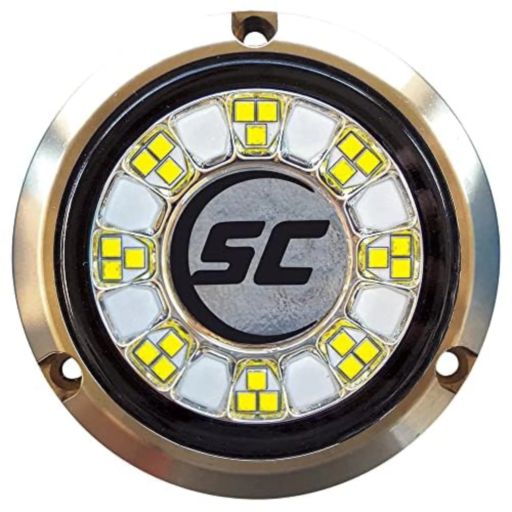 SHADOW-CASTER SCR-24 90W LED Underwater Boat Light - Bronze Housing - Surface Mount