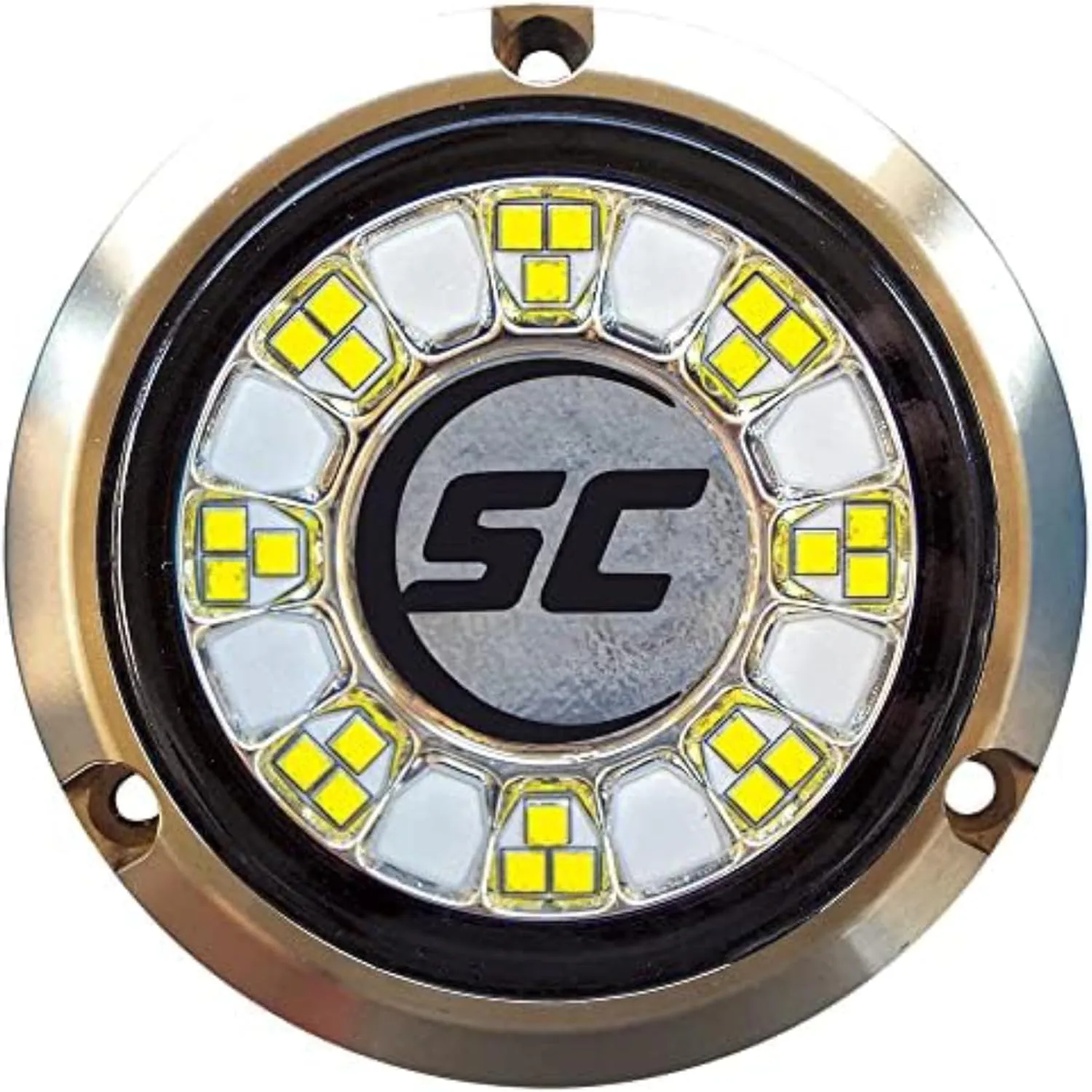 SHADOW-CASTER SCR-24 90W LED Underwater Boat Light - Bronze Housing - Surface Mount