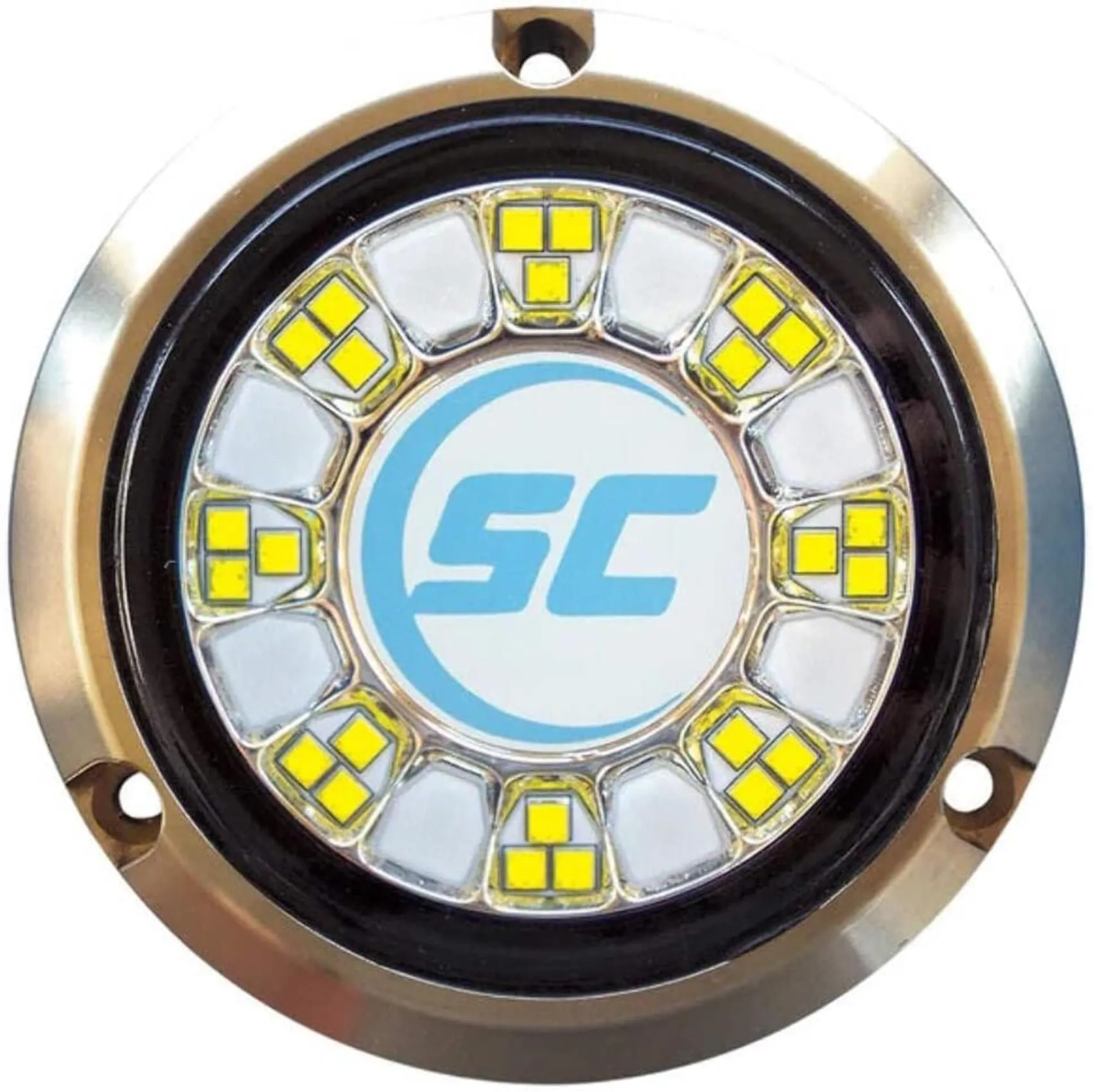 SHADOW-CASTER SCR-24 90W LED Underwater Boat Light - Bronze Housing - Surface Mount