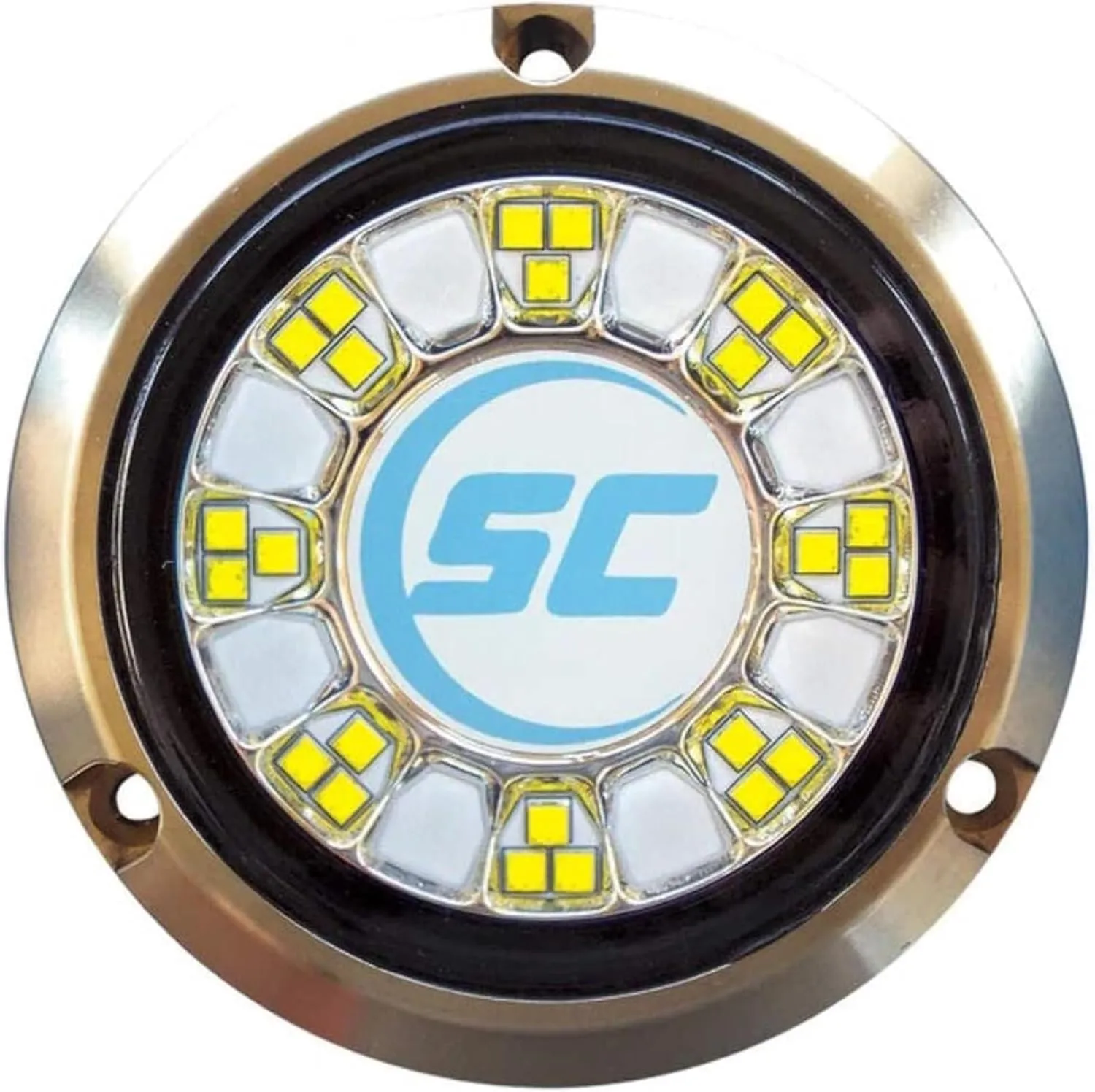 SHADOW-CASTER SCR-24 90W LED Underwater Boat Light - Bronze Housing - Surface Mount