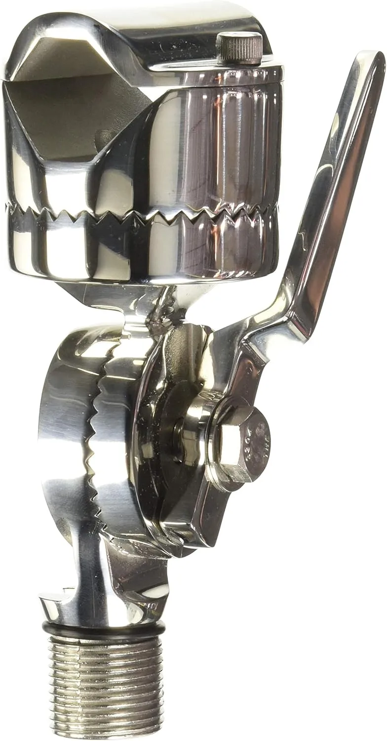 Shakespeare 4188-SL Rail Mount Ratchet Mount for 1" to 1.5" Rails