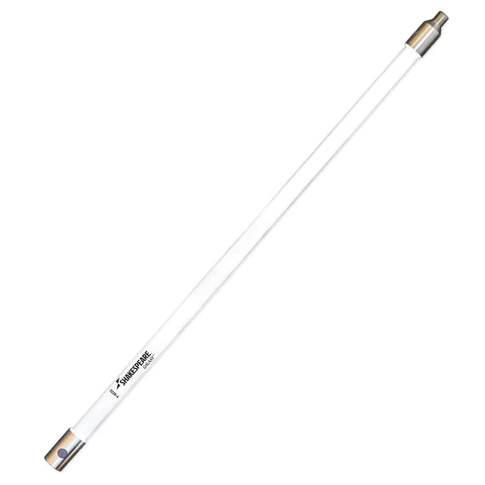 Shakespeare 5228-4 4-Feet Galaxy Antenna Extender with 1.5" Diameter,White