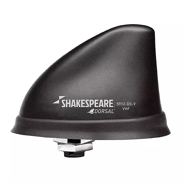 Shakespeare Dorsal Antenna Black Low Profile 26' RGB Cable w/PL-259