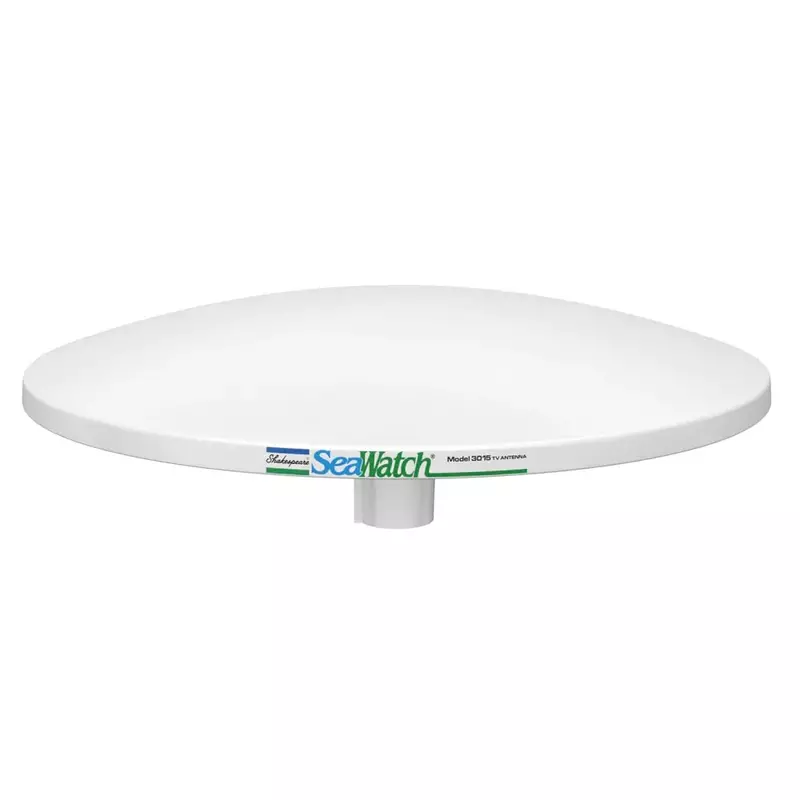 Shakespeare SeaWatch 15" Marine TV Antenna - 12VDC/110VAC, White