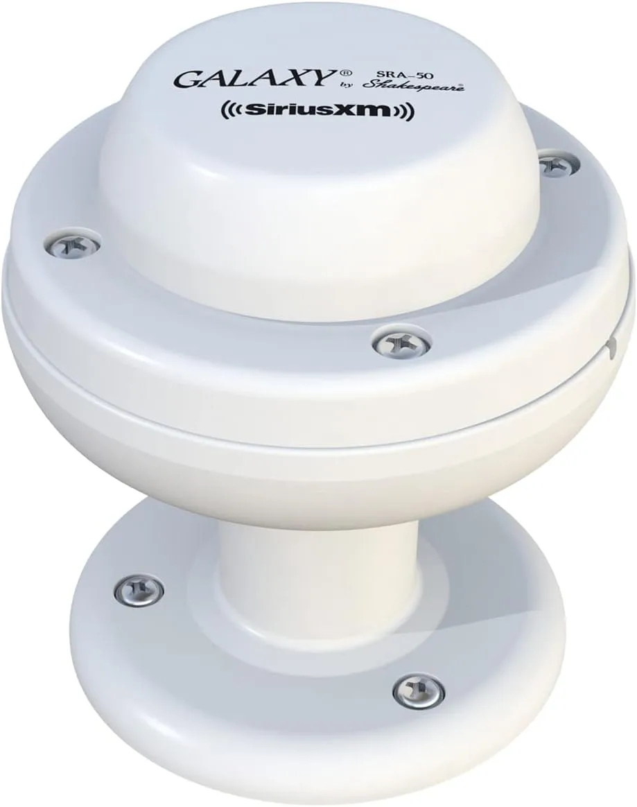 Shakespeare SRA-50 Galaxy SiriusXM Satellite Antenna, White