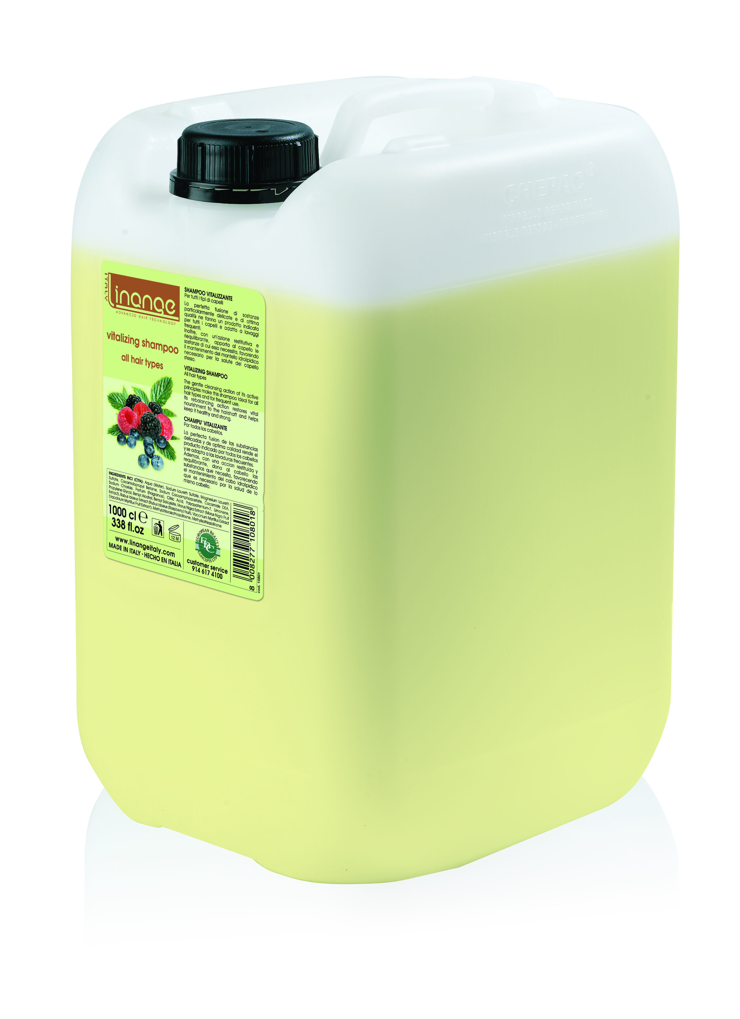 L16433 Lin Vitalizing Shampoo 10L L16433 Lin Vitalizing Shampoo 10L