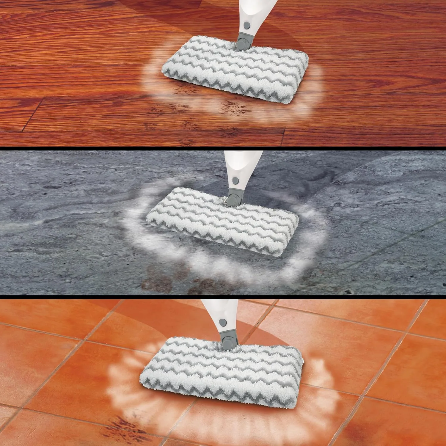 Shark Advanced Microfiber Washable & Reusable Cleaning Pads, Compatible with S3501 & S3601, Lifts & Locks in Dirt