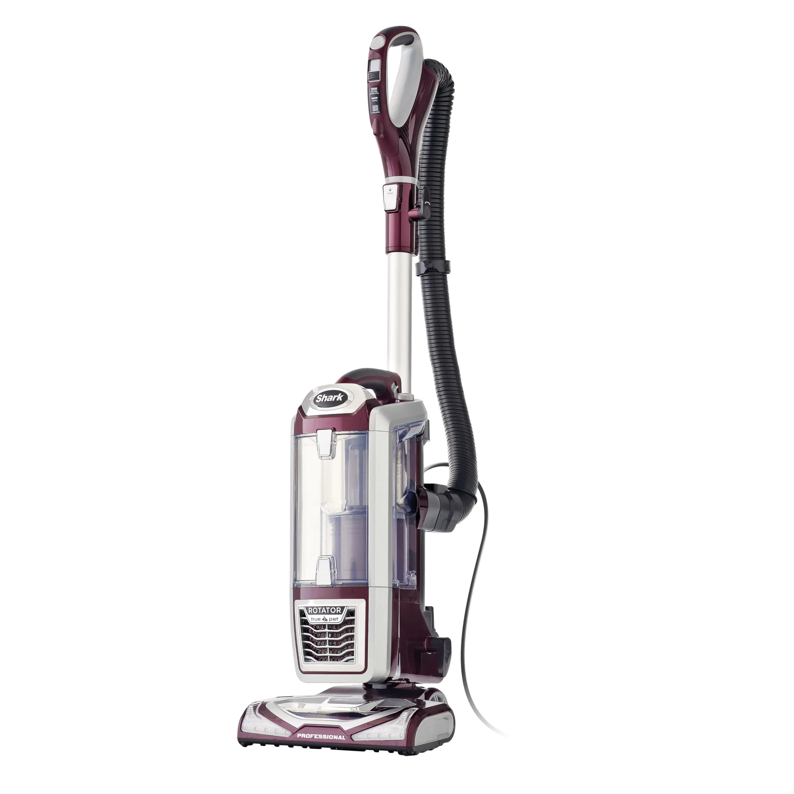 Shark NV752 Rotator Powered Lift-Away TruePet Upright Vacuum with HEPA Filter, Large Dust Cup Capacity, LED Headlights