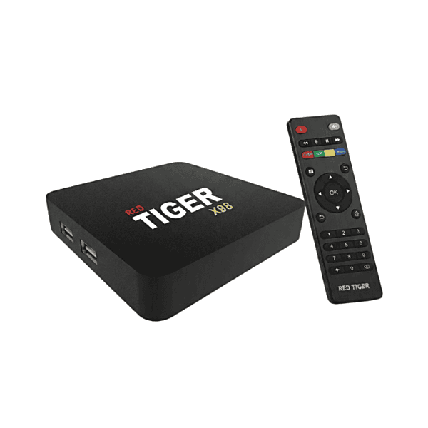 Red Tiger X98 Android 11 TV Box | 4K UHD, 1GB RAM / 8GB ROM