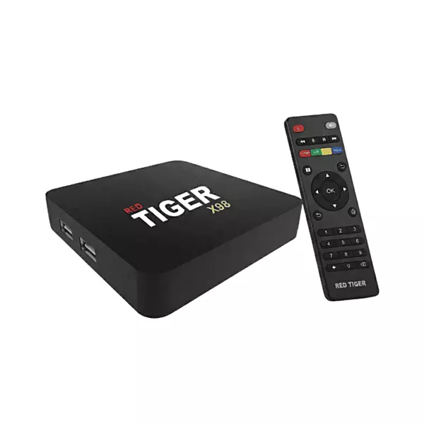 Red Tiger X98 Android 11 TV Box | 4K UHD, 1GB RAM / 8GB ROM