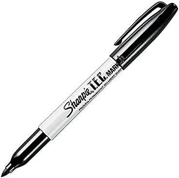 SHARPIE 13401 Trace Element-Certified Ink Marker, Black