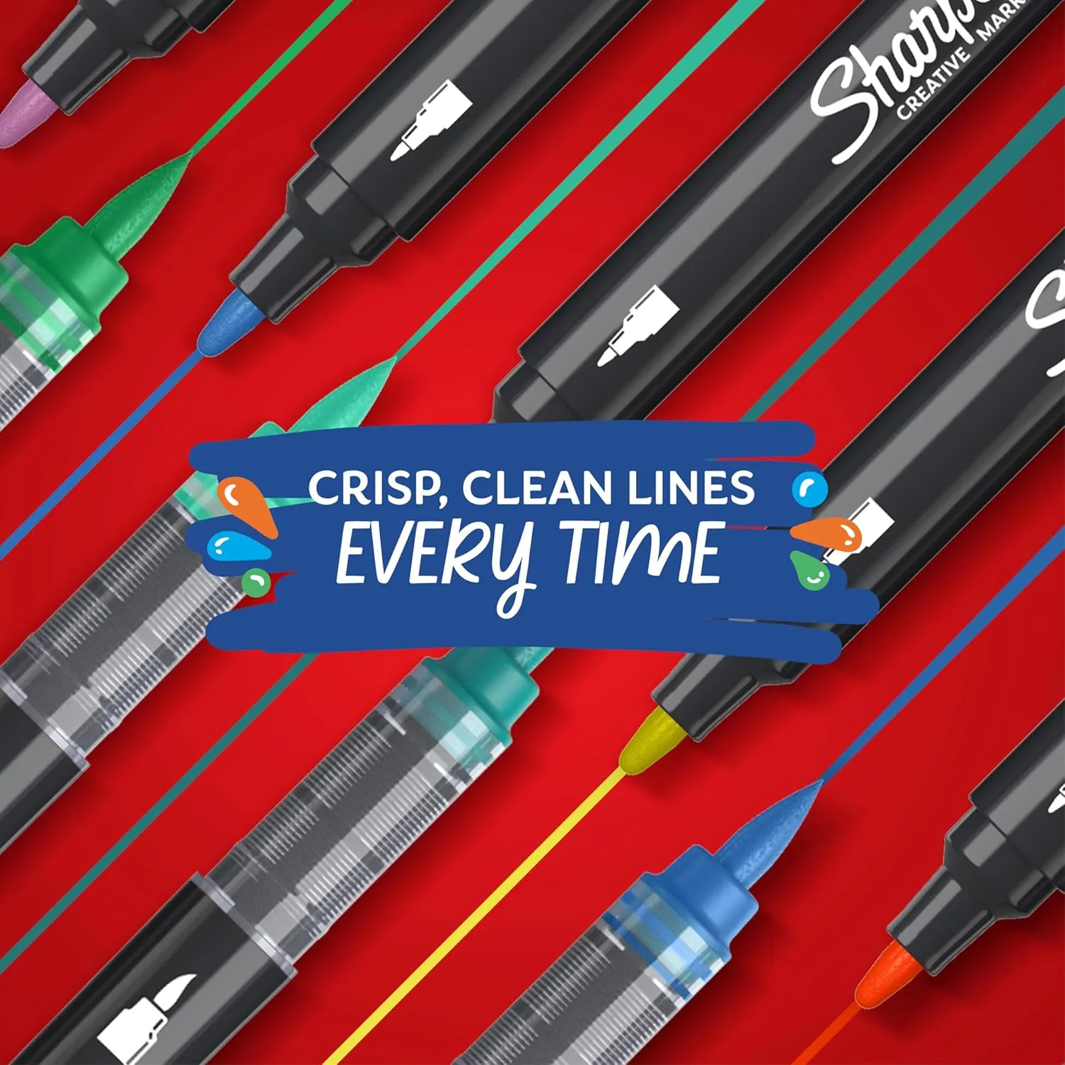 Sharpie Creative Water-Based Acrylic Markers