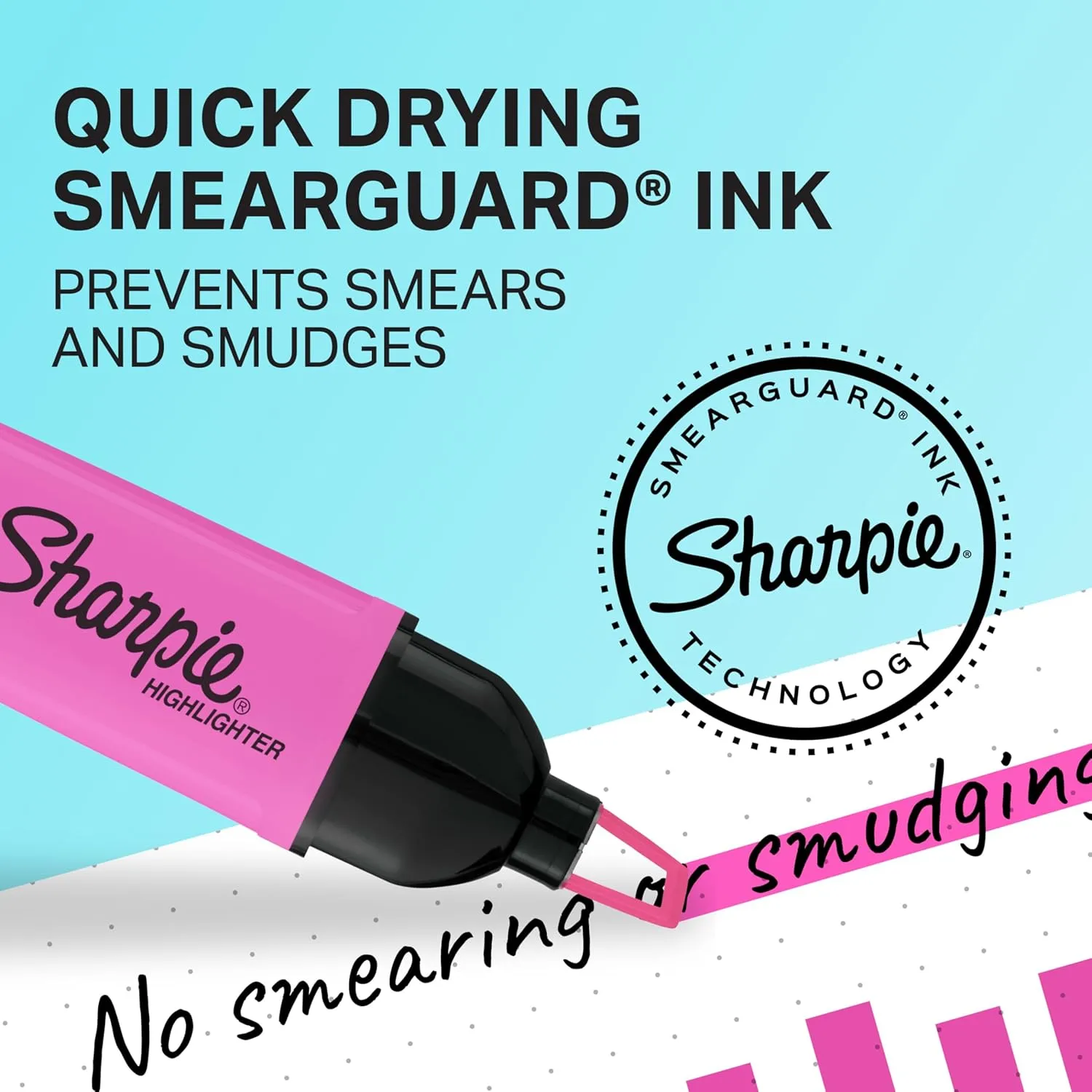 SHARPIE Clear View Highlighters, See-Through Chisel Tip, Assorted Colors