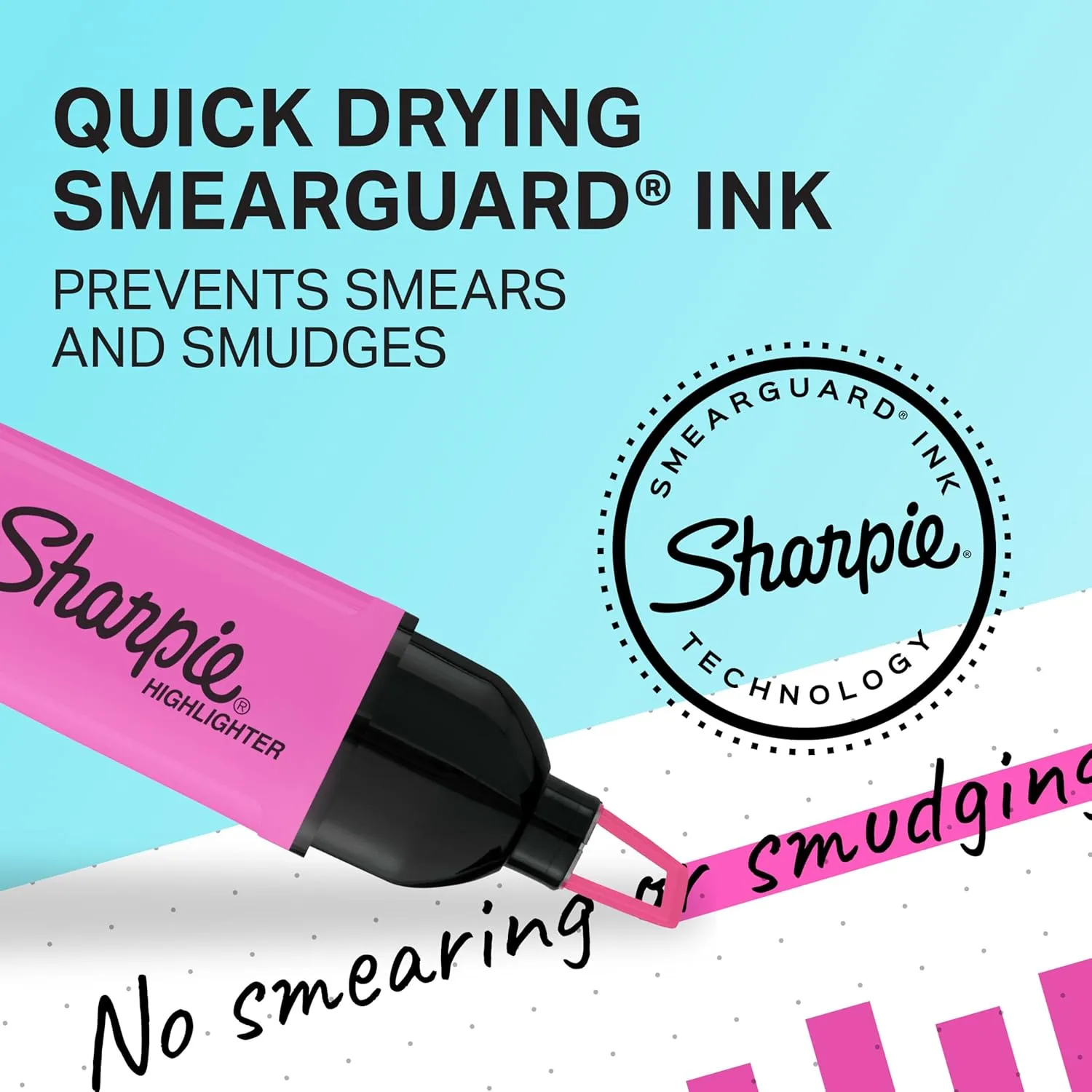 SHARPIE Clear View Highlighters, See-Through Chisel Tip, Assorted Colors