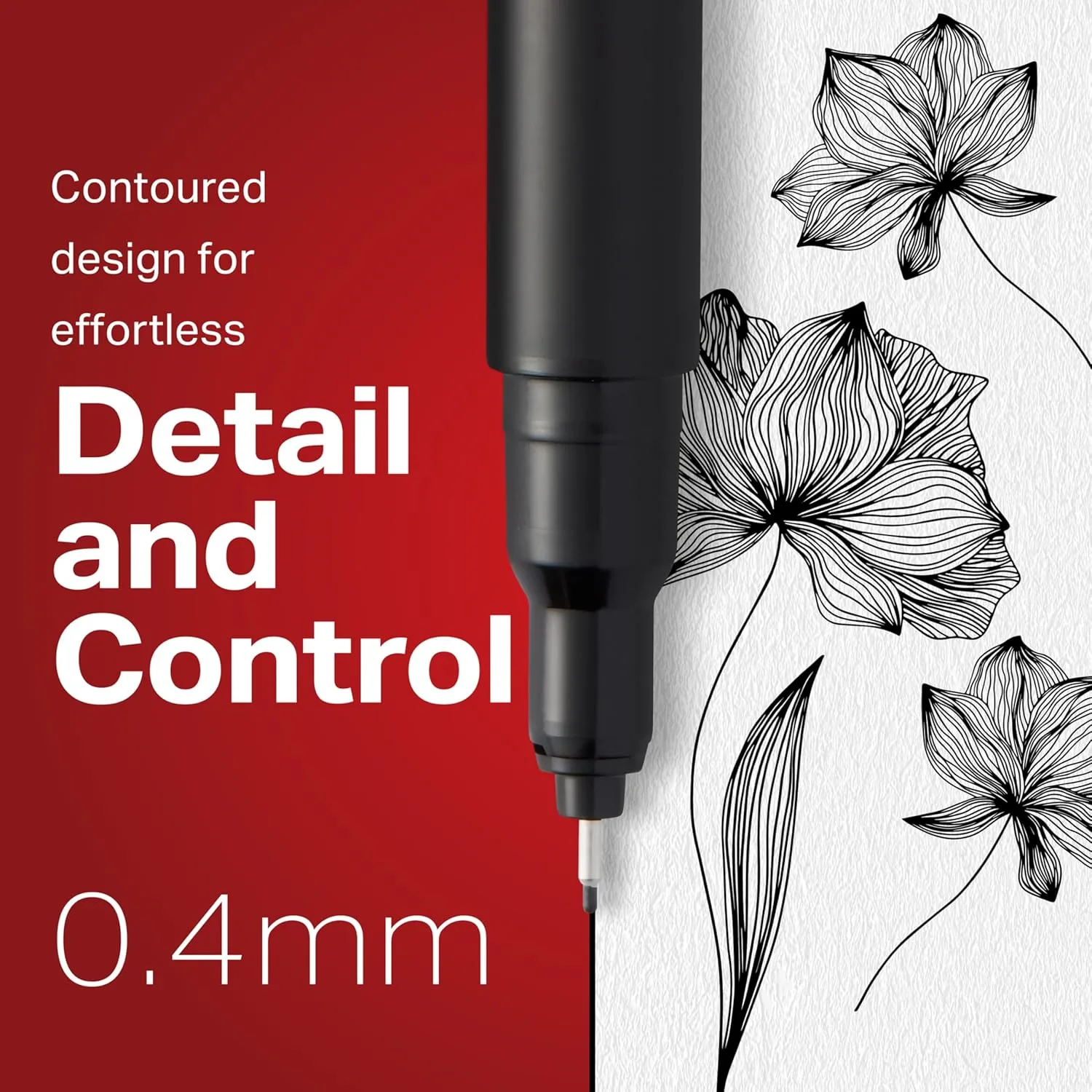 SHARPIE Fine-Point Felt Tip Pens (0.4mm)