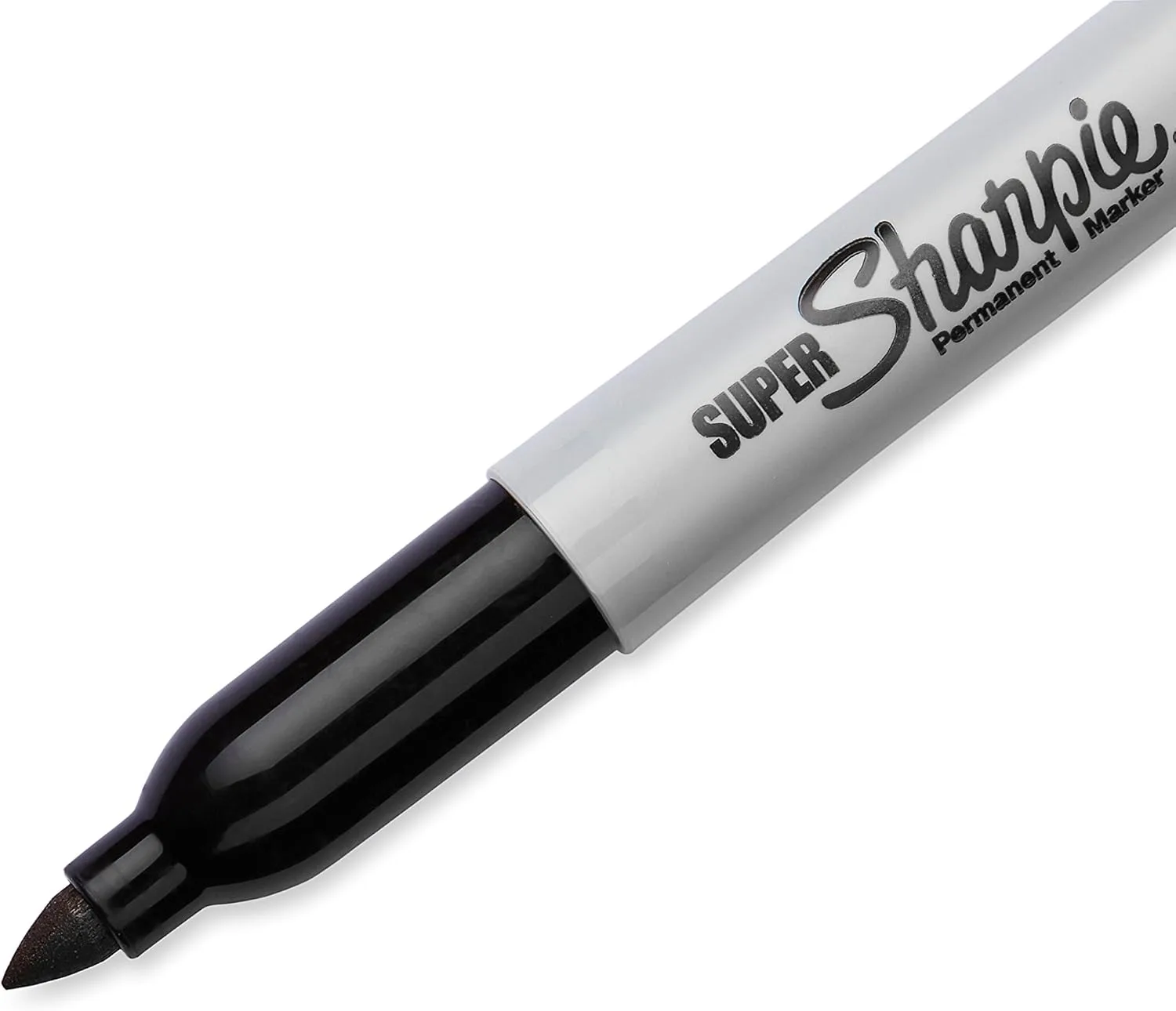 Sharpie Super Fine Point Permanent Markers, Black, Pack of 6