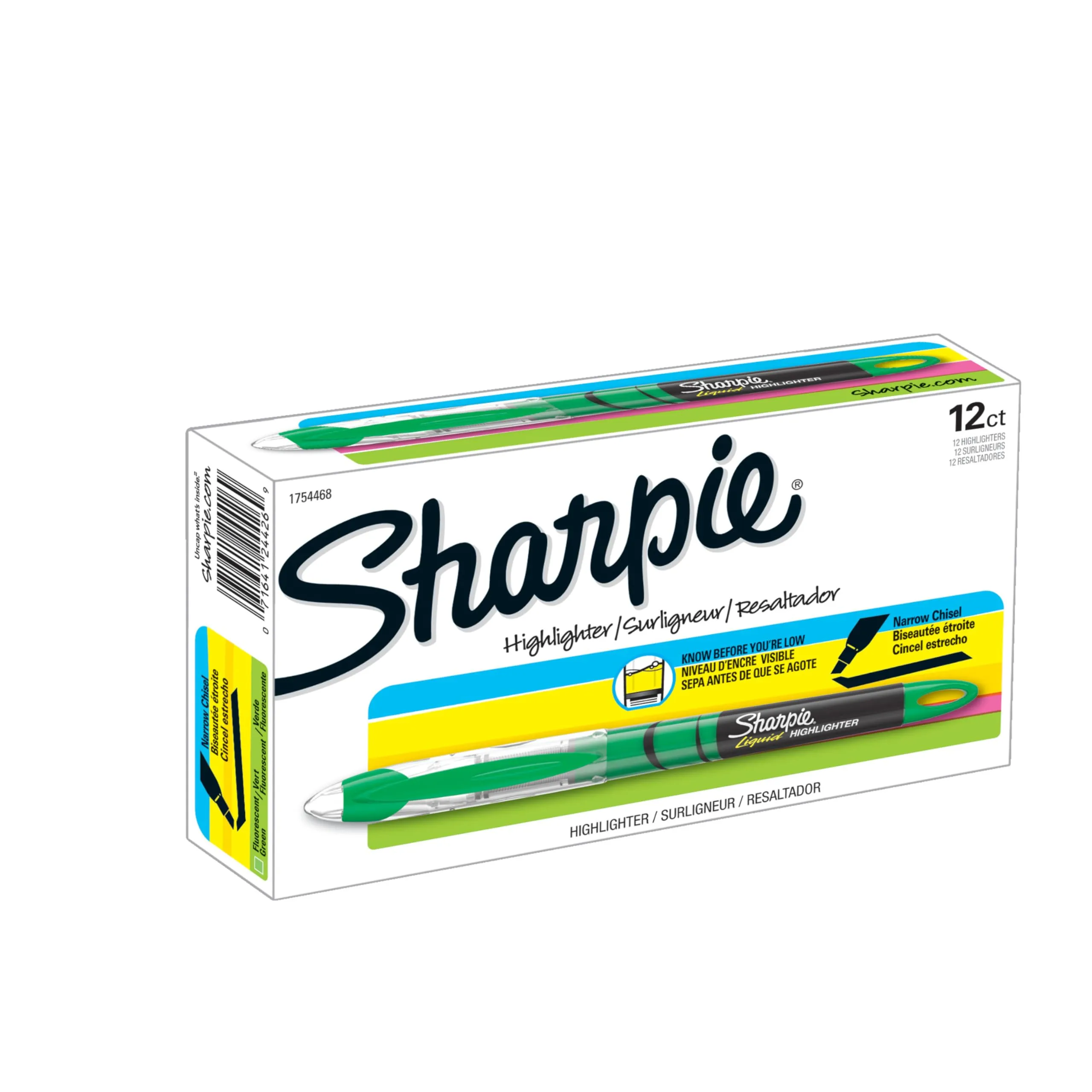 SHARPIE Liquid Highlighters, Chisel Tip