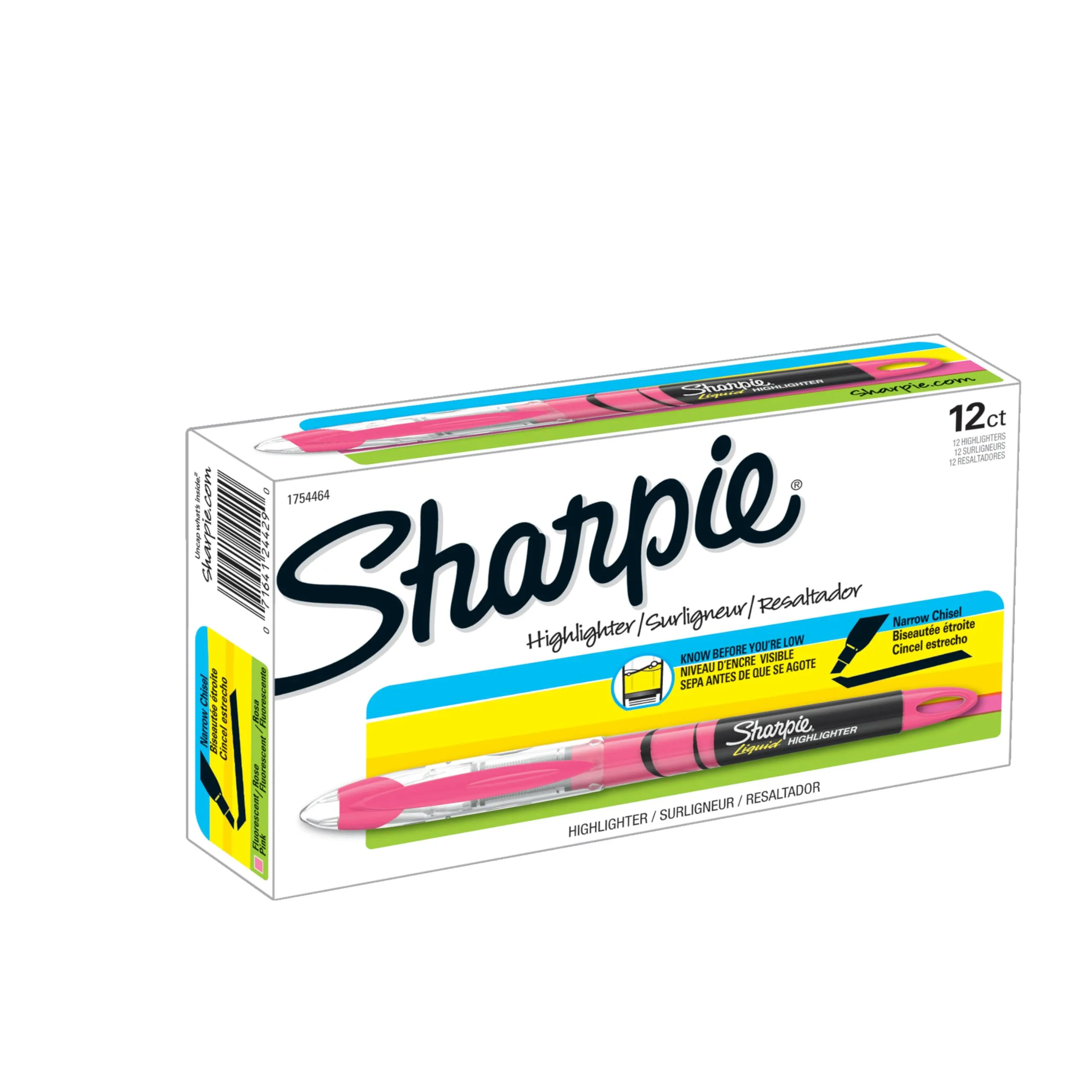 SHARPIE Liquid Highlighters, Chisel Tip