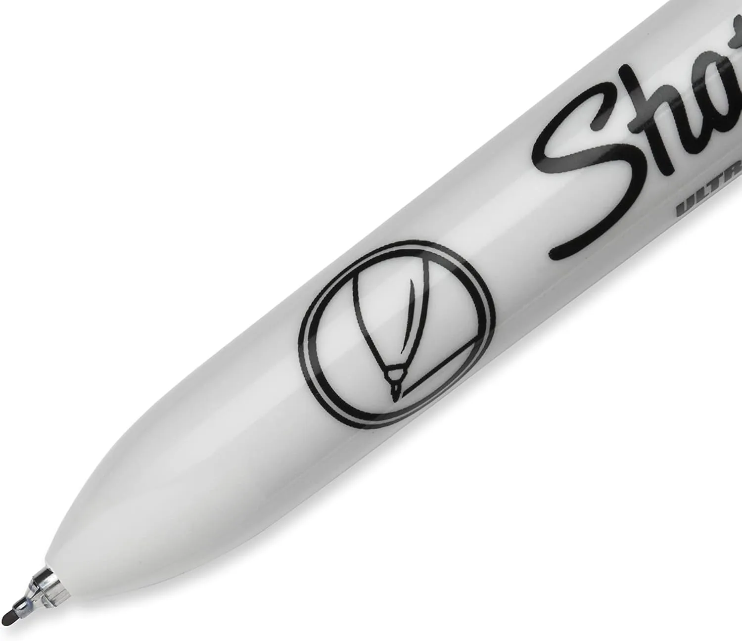 Sharpie Retractable Permanent Markers, Ultra Fine Point, Black, 12 Count