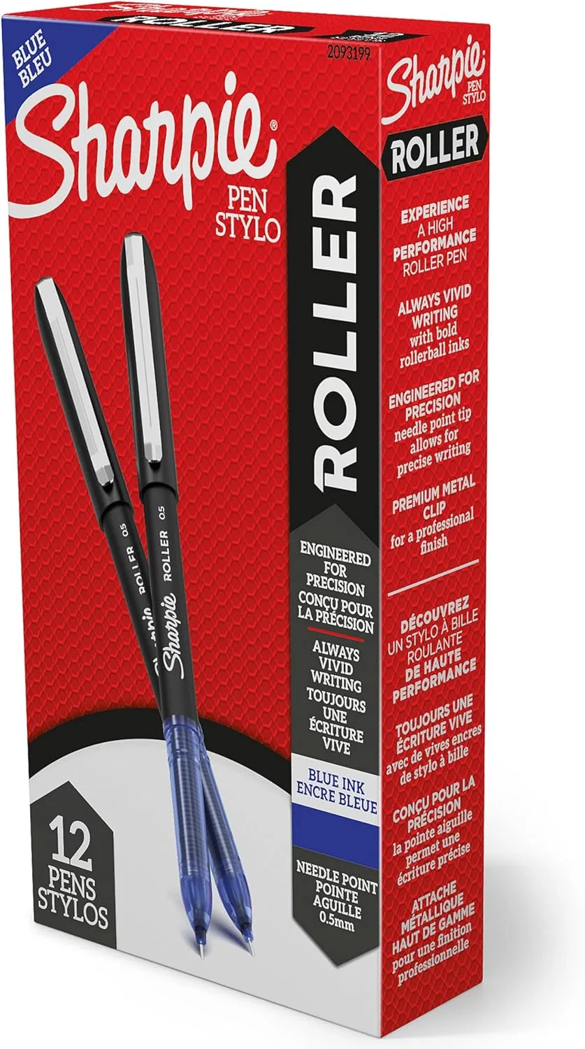 SHARPIE Rollerball Pen 0.5mm Needle Point