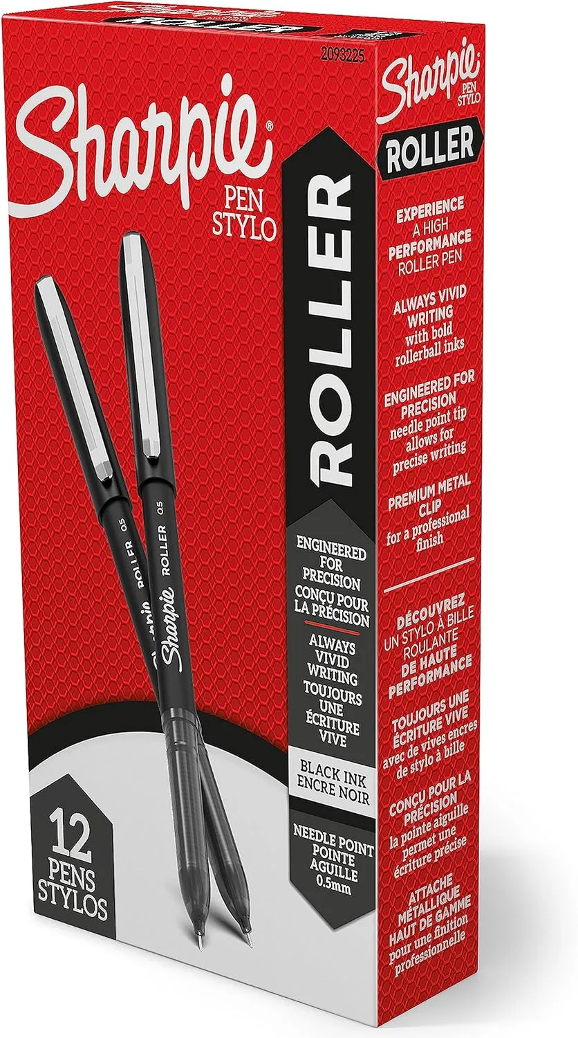 SHARPIE Rollerball Pen 0.5mm Needle Point