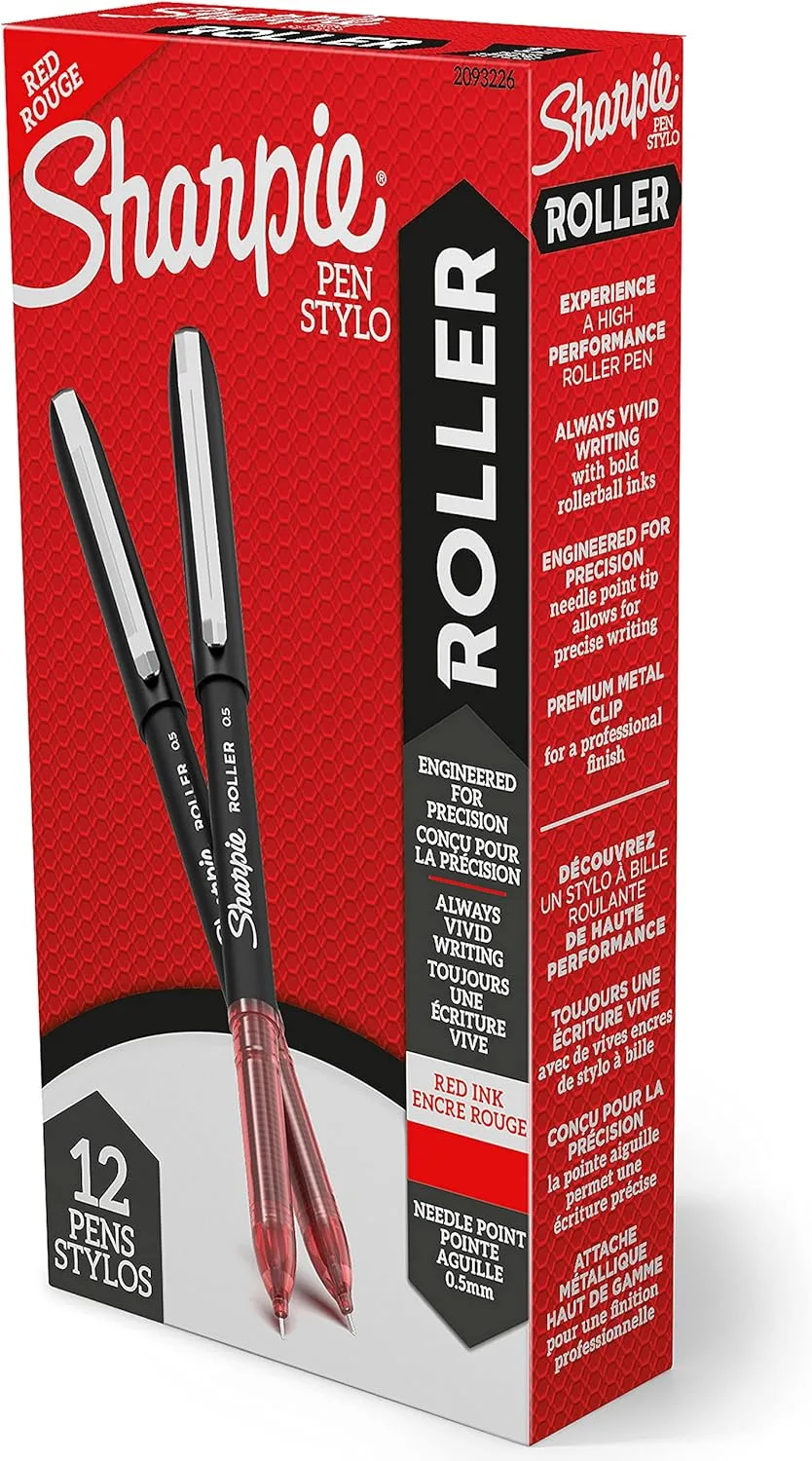SHARPIE Rollerball Pen 0.5mm Needle Point