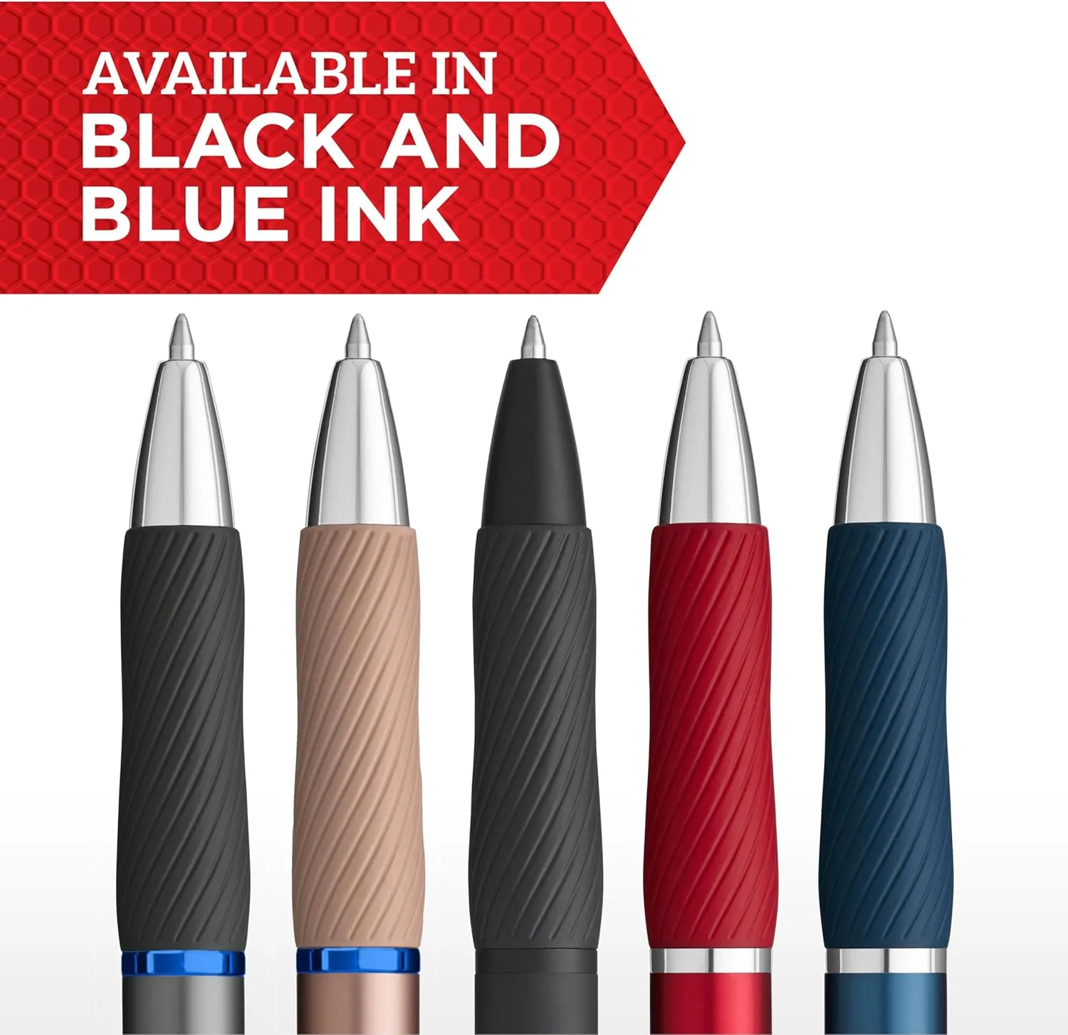 SHARPIE S-Gel Gel Pens, Sleek Metal Barrel, Medium Point (0.7 mm), 12 Count