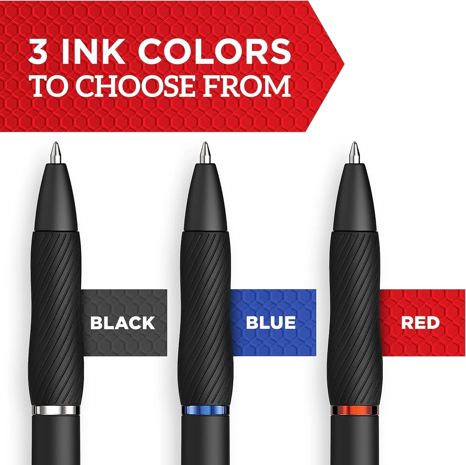 Sharpie S-Gel Gel Pen, Medium Point, Black Ink, 36/Pack (2096180)