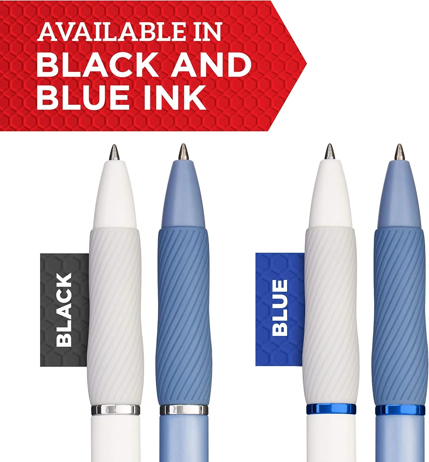 SHARPIE S-Gel Fashion Barrel Gel Pens, Medium Point (0.7mm), Black Ink