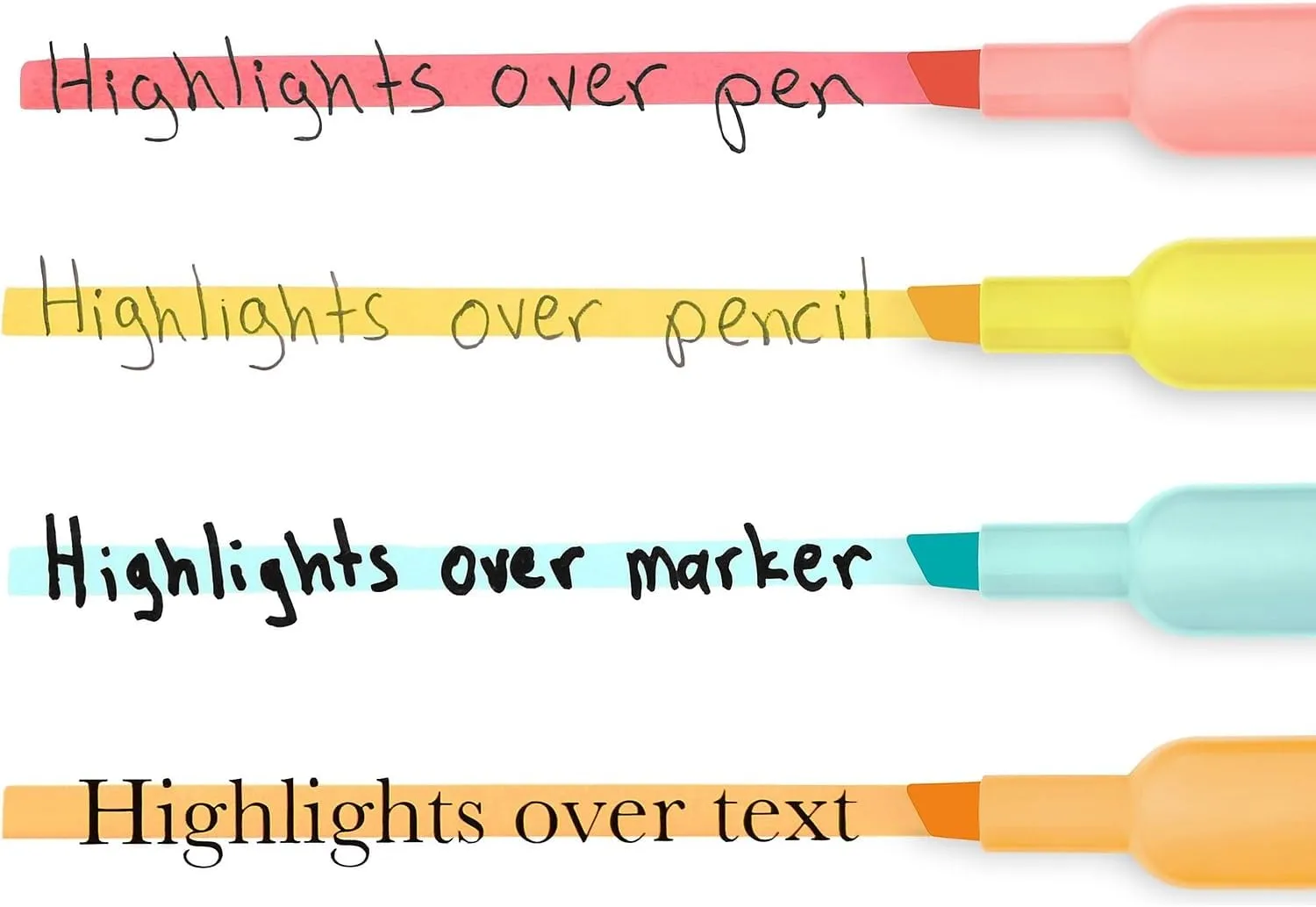 Sharpie Tank Highlighters, Chisel Tip, Assorted Colors, 6/Pack (2157488)