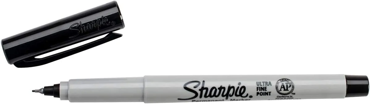 Sharpie Ultra Fine Point Permanent Marker, Black
