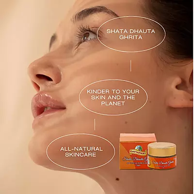 Gavyamart Shata Dhauta Ghrita - Skin Cream (100-time washed Ghee)