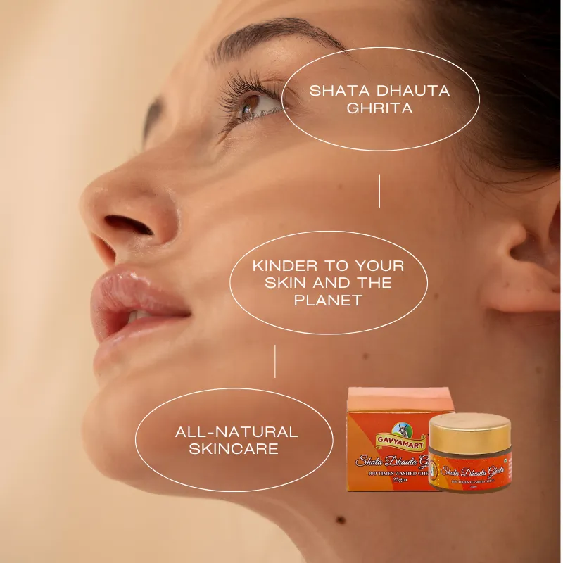 Gavyamart Shata Dhauta Ghrita - Skin Cream (100-time washed Ghee)
