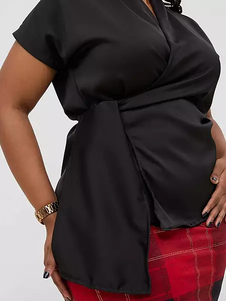 Silk House Collection Koa Top - Black