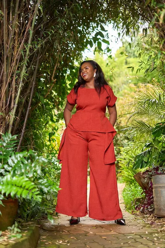 Silk House Collection Kyomi Set Burnt Orange