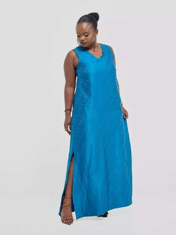 Silk House Collection Marley Dress - Blue