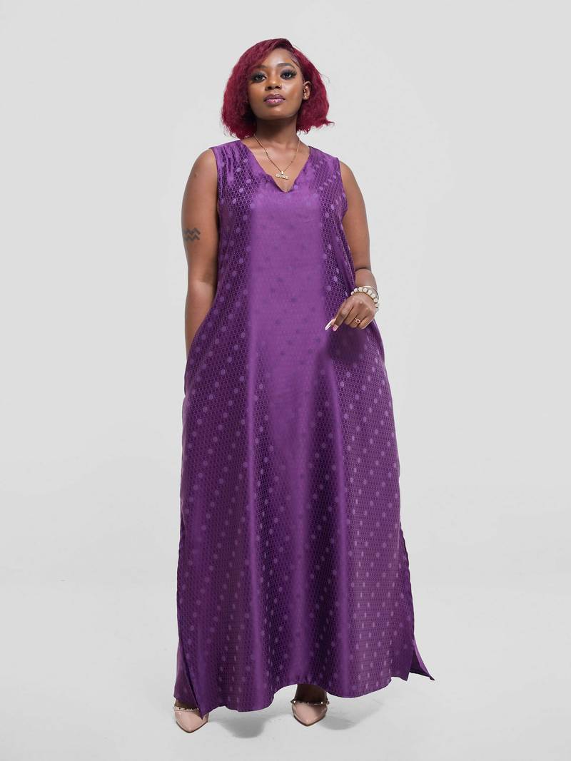 Silk House Collection Marley Dress - Purple