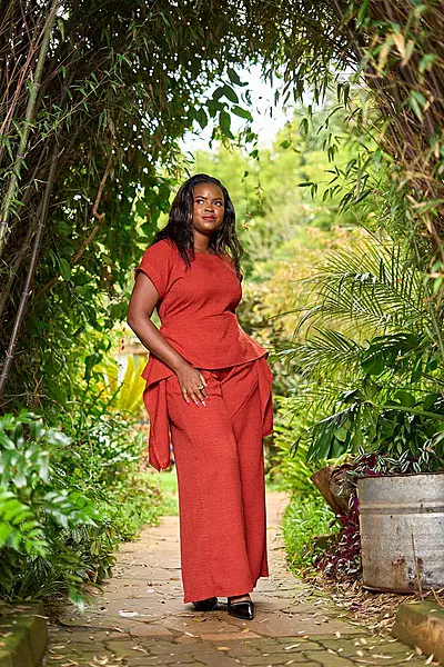 Silk House Collection Kyomi Set Burnt Orange