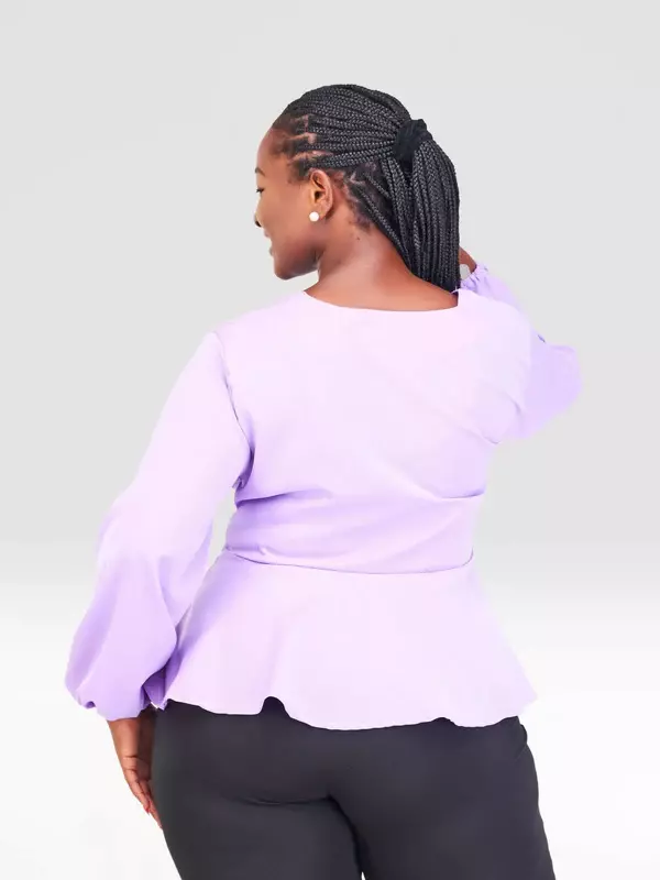 Silk House Collection Hulya - Lilac Purple