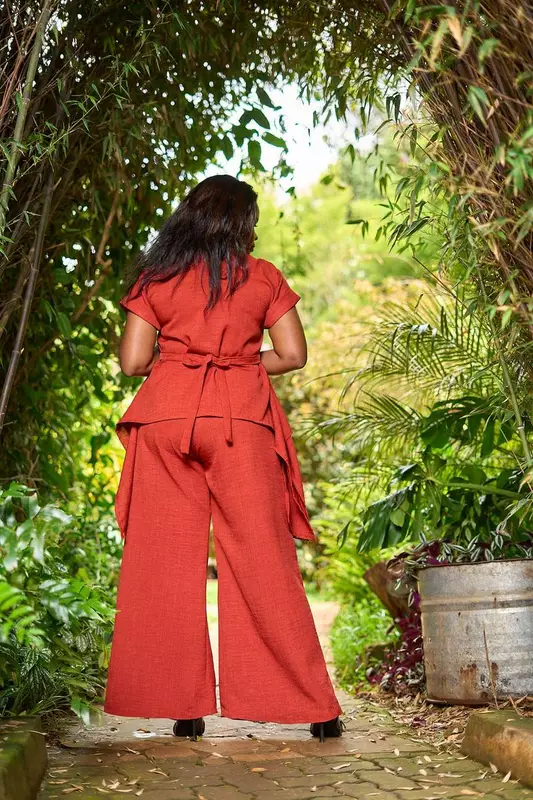 Silk House Collection Kyomi Set Burnt Orange