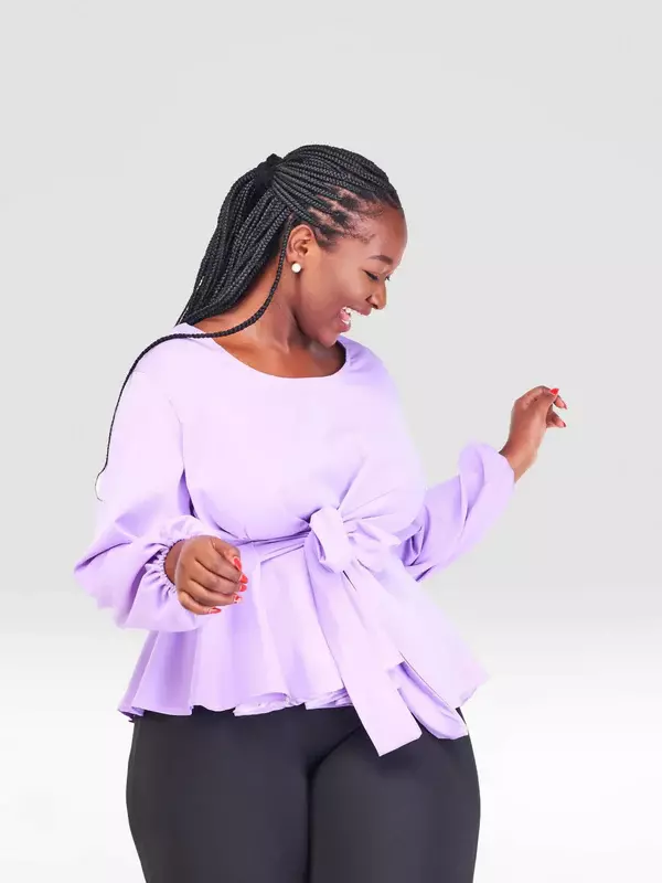 Silk House Collection Hulya - Lilac Purple